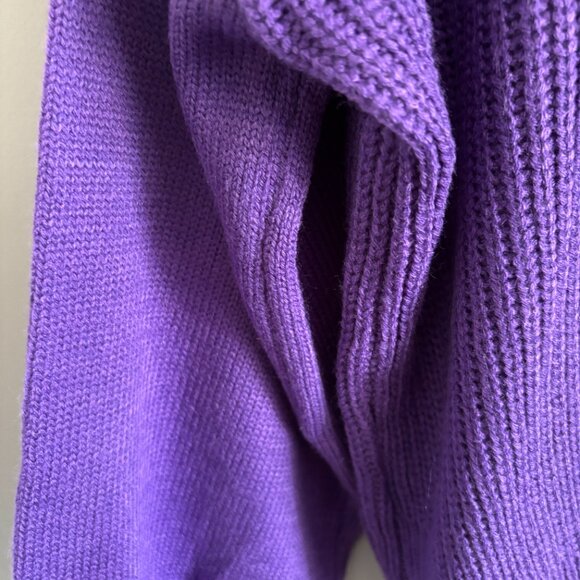 Ultra Violet Slouchy Sweater - Picture 9 of 11